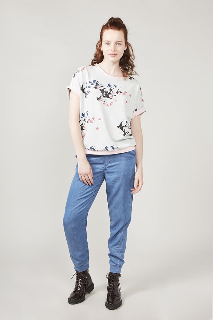 Kurzarm-Shirt Imke (mit Schnittmuster) – Bild 8