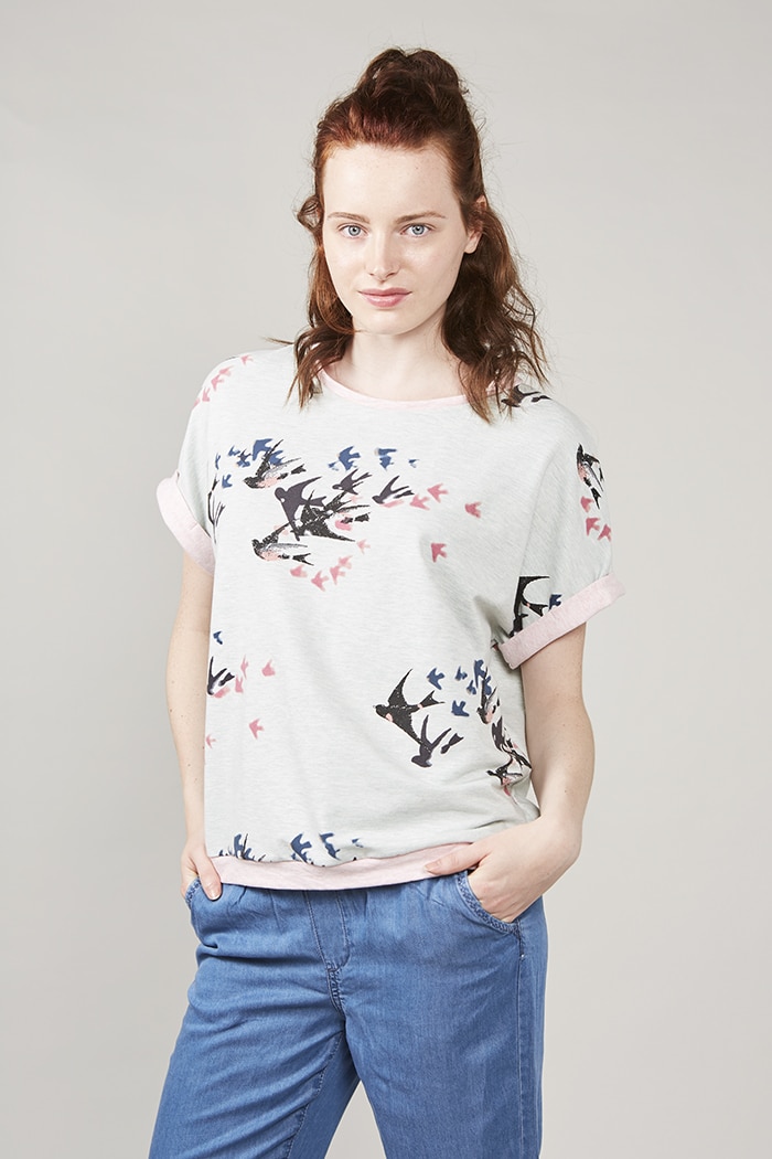 Kurzarm-Shirt Imke (mit Schnittmuster) – Bild 9