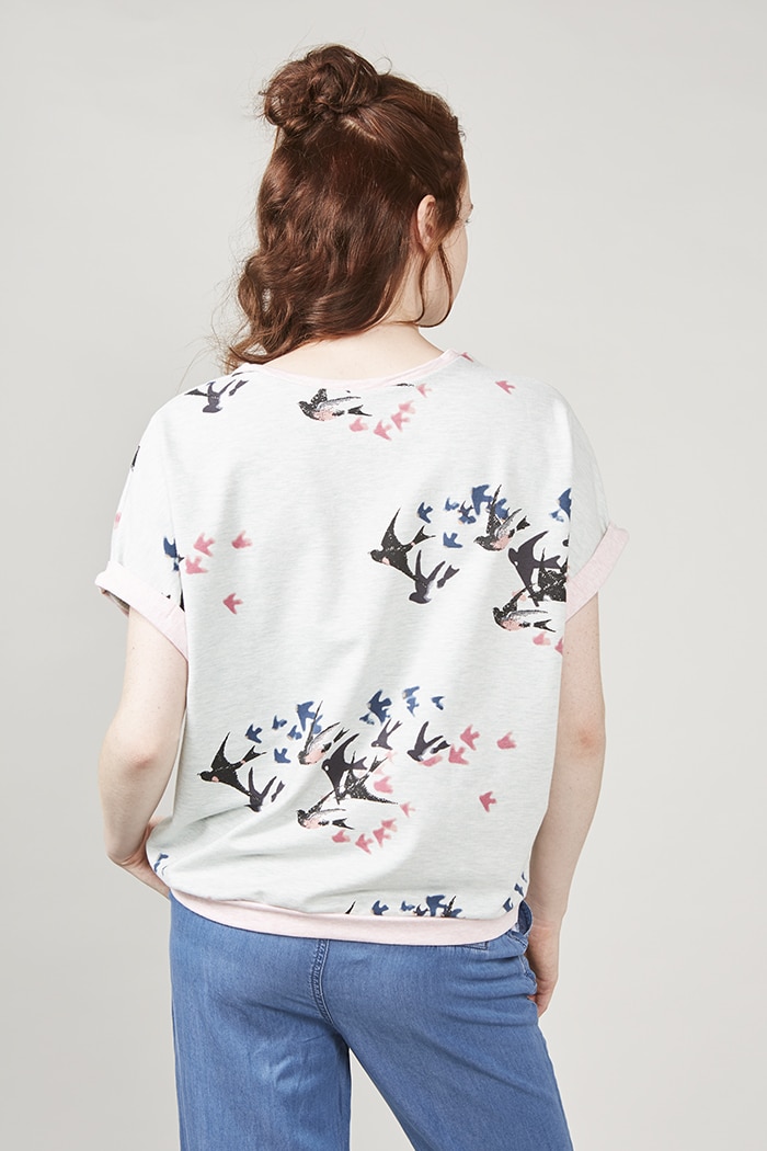 Kurzarm-Shirt Imke (mit Schnittmuster) – Bild 10