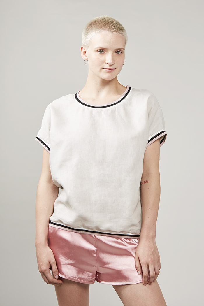 Kurzarm-Shirt Imke (mit Schnittmuster) – Bild 3