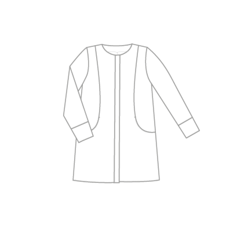 Kurzmantel Miss Jacky Coat (mit Schnittmuster) – Bild 2