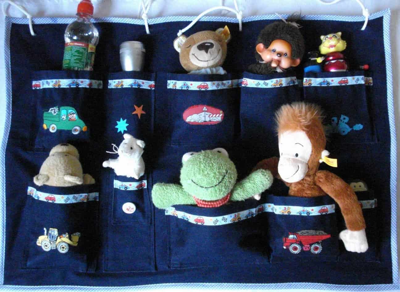 Organizer – Utensilo fürs Kinderbett