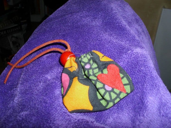 kleines Stoffsäckchen