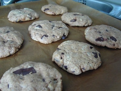 American chocolate cookies