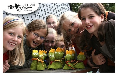 ... fröhliches filzen zum Kindergeburtstag! ... fröhliches filzen zum Kindergeburtstag!