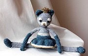 Katze Primaballerina – Amigurumi mit Rassel