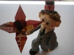 Tortenfigur selbst gemacht mit FIMO