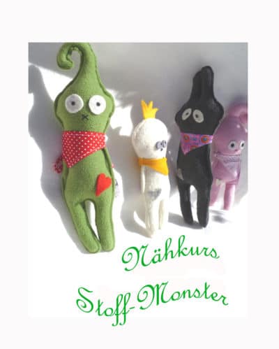 Nähkurs Stoff-Monster in Iserlohn Nähkurs Stoff-Monster in Iserlohn