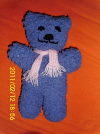 Teddy stricken