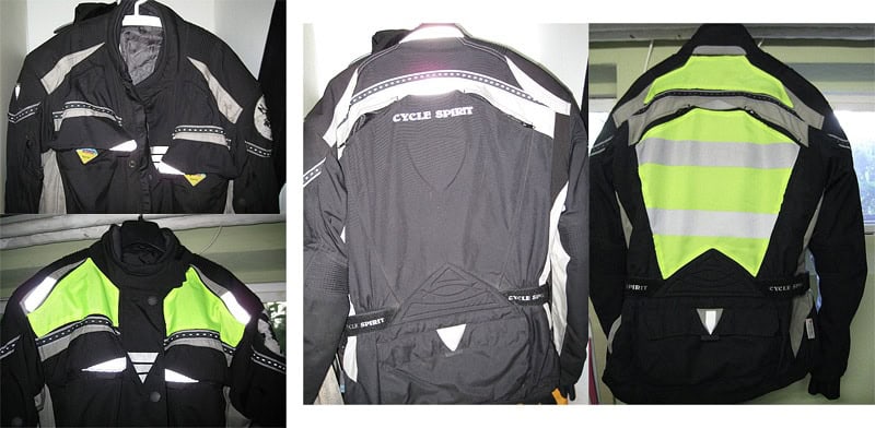 Motorradjacke aufpimpen