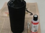 Utensilo/ Vasensocke Upcycling