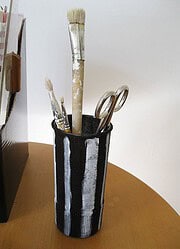 Utensilo/ Vasensocke Upcycling
