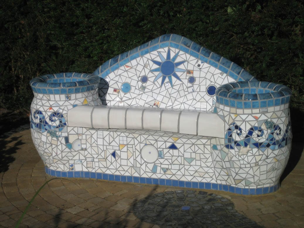 Mosaikbank