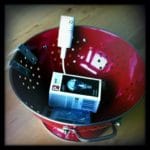 Vom Nudelsieb zur Lampe