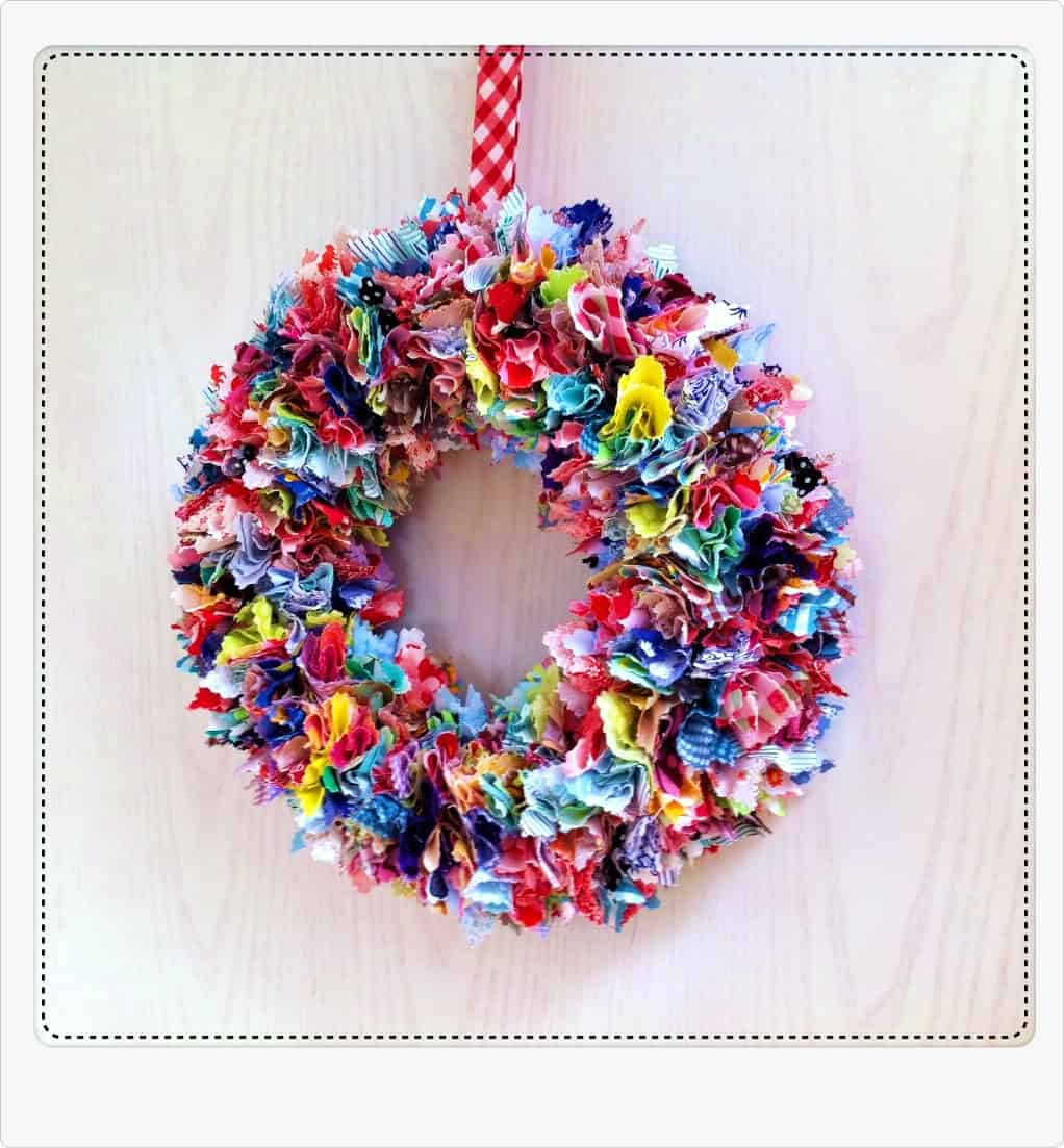 Stoffkranz DIY HANDMADE Kultur