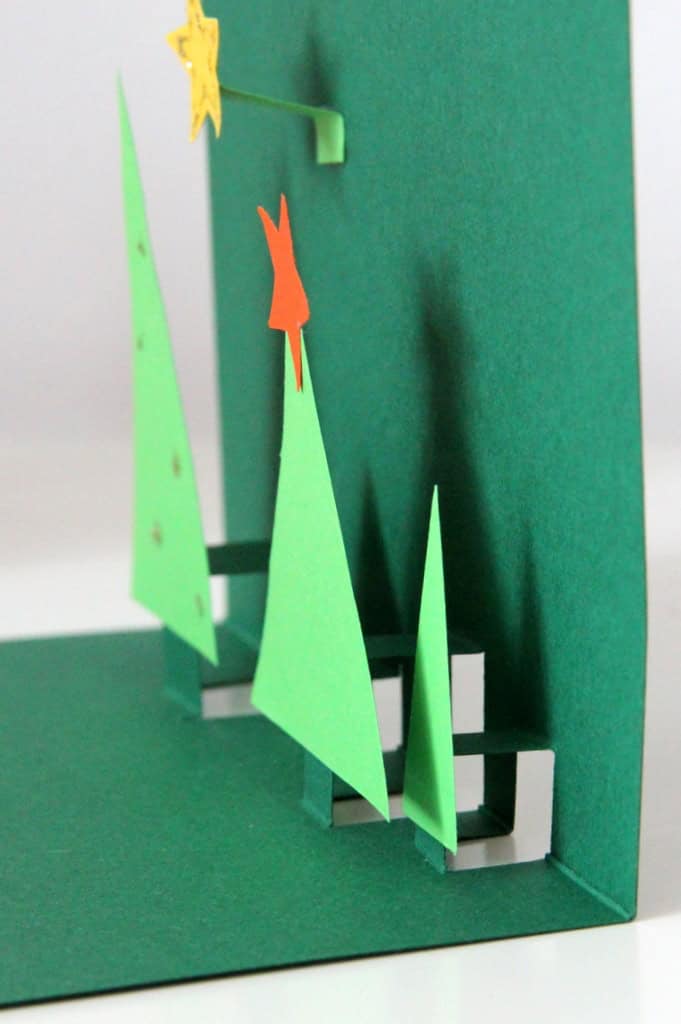 Weihnachtskarten in 3D