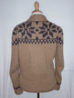 Strickjacke mit Norwegermuster