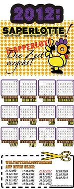 DIY Kalender-Tasche