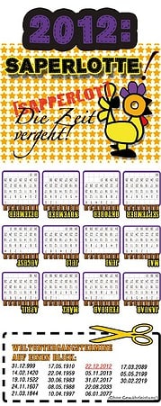 DIY Kalender-Tasche
