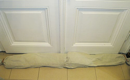 Zugluftstopper Schnell Gefertigt Handmade Kultur