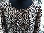 bluse mit faltenfront leo