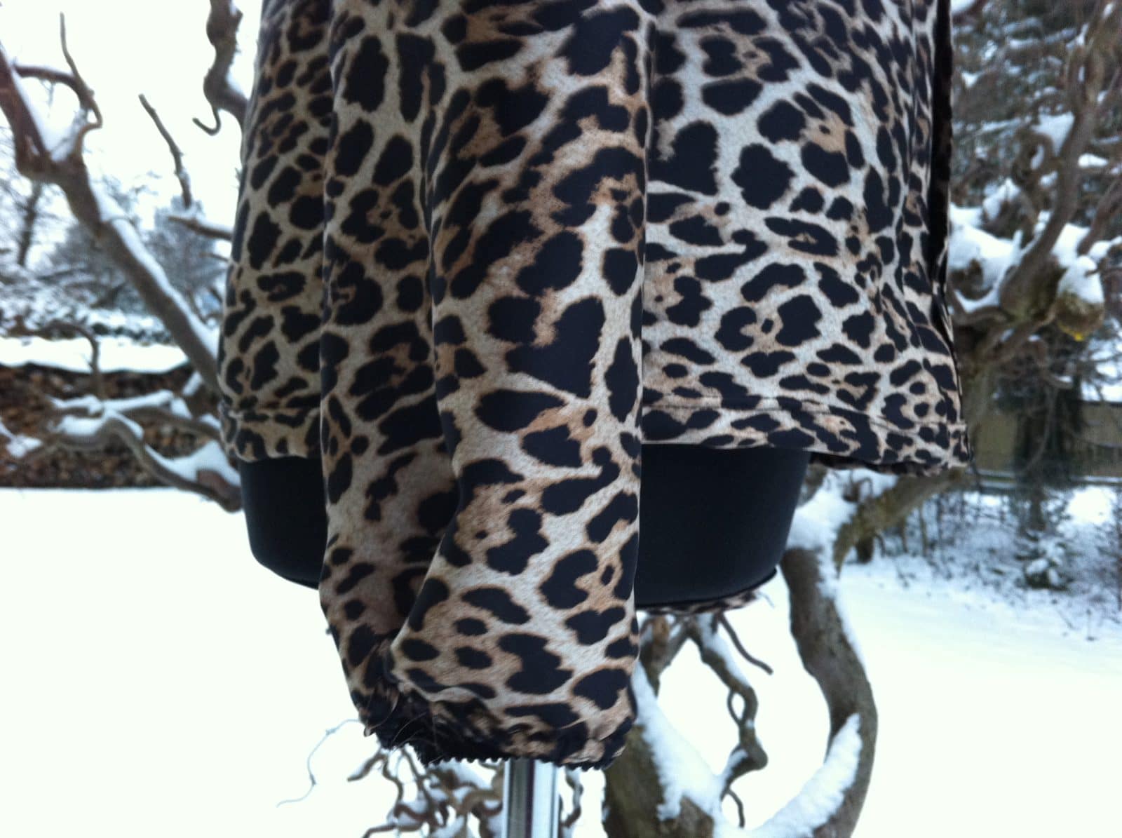 bluse mit faltenfront leo