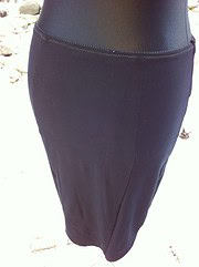 stretchrock schwarz