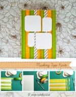 Einfache Karte mit Masking Tape