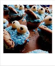 Krümelmonster -Muffins