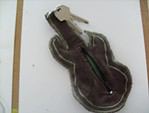 Taschen-oder Schlüsselanhänger Gitarre