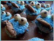 Krümelmonster -Muffins