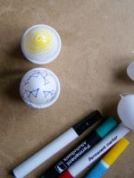 DIY Kunststoff Ostereier