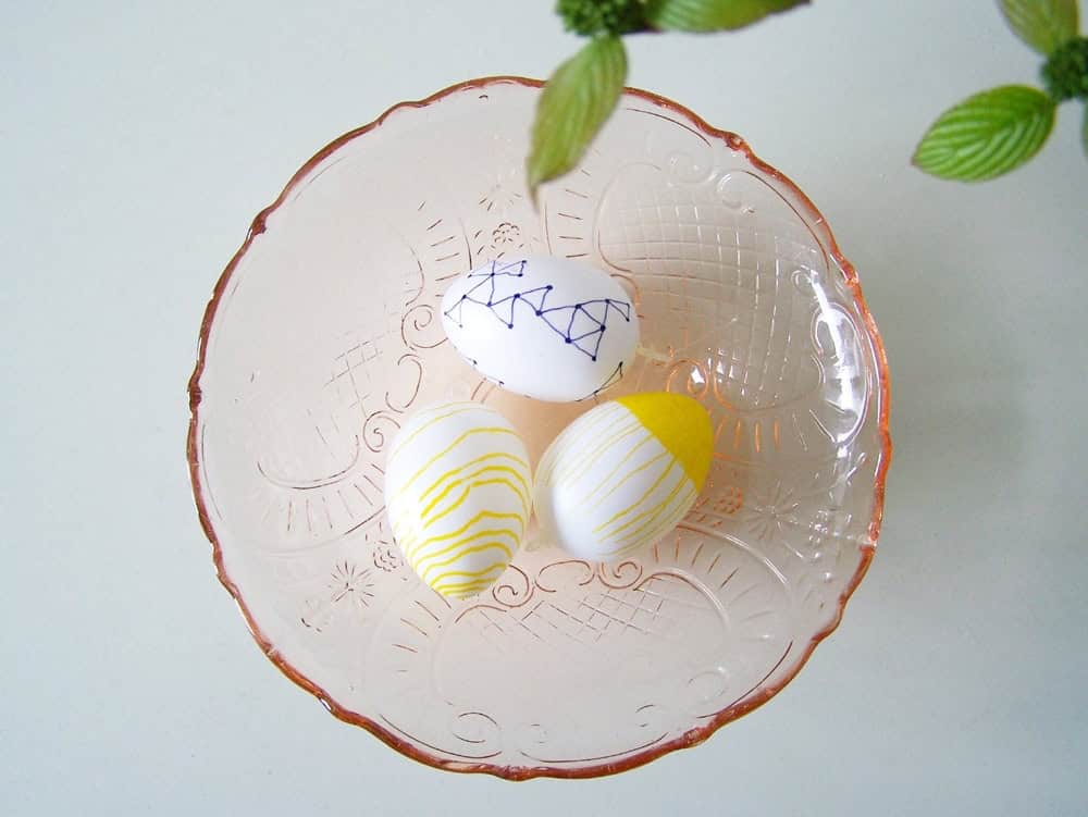 DIY Kunststoff Ostereier