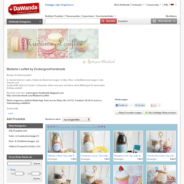 Madame Loufleé by ZuckergussHandmade Madame Loufleé by ZuckergussHandmade