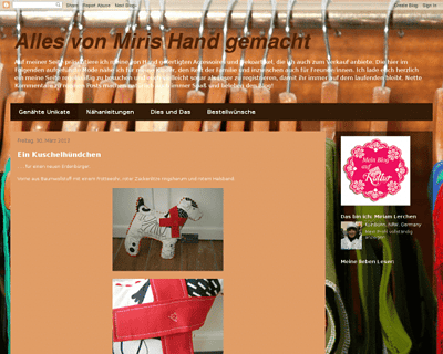 Alles von Miris Hand gemacht