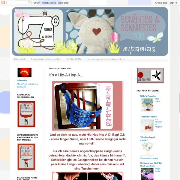 GENÄHTES UND GEKNIPSTES von mipamias