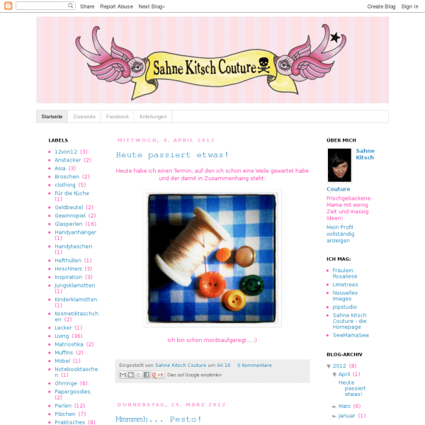 SahneKitschCouture – Mit Liebe gefertigt!