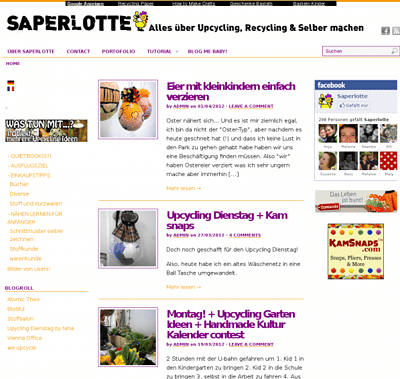 Alles über Upcycling, Recycling und selber machen!