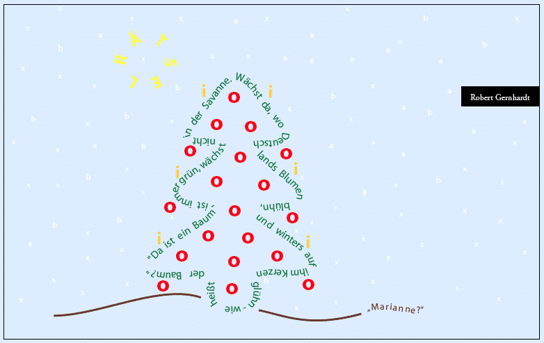 Ich würde mal sagen: Das ist der Dezember!
