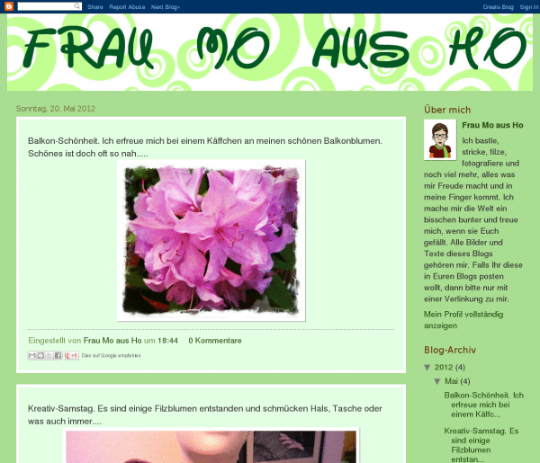 Frau Mo aus Ho Frau Mo aus Ho