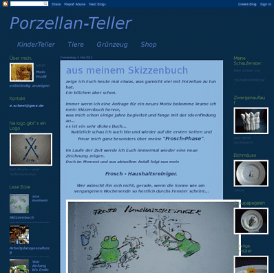 Porzellan-Teller