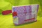 Kosmetiktasche mit Reißverschluss nähen