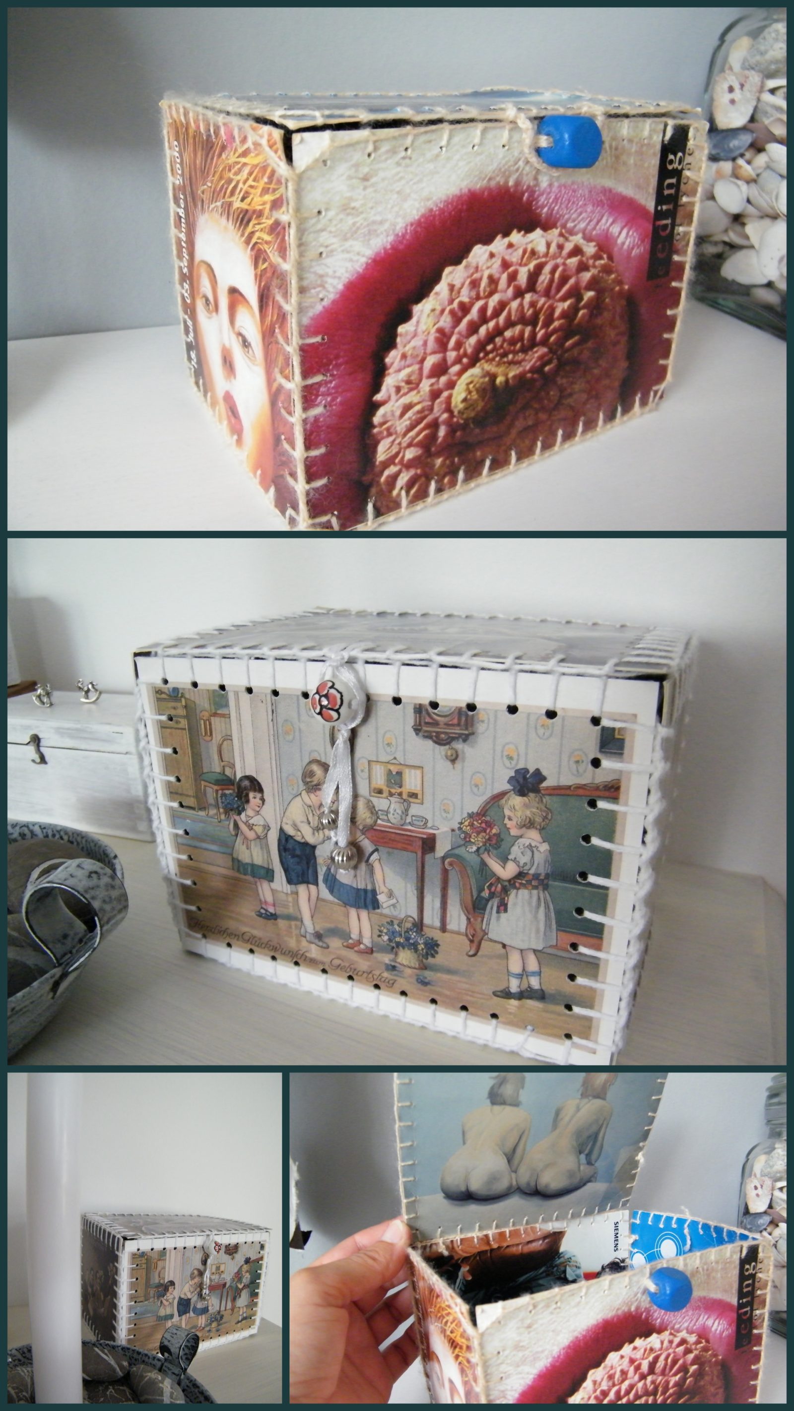 postkartenbox postkarten handmadekultur geschenkverpackung schachteln