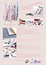 Vom Geschirrtuch zur Buchülle