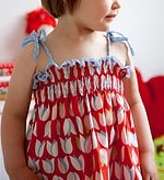 „Easy-Peasy“ Sommerkleid mit Smoknähten