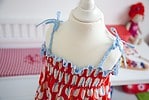 „Easy-Peasy“ Sommerkleid mit Smoknähten