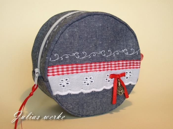 Rundes Täschchen – Tutorial