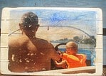 Foto auf Holz…