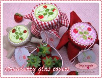 Erdbeer-Glashauben