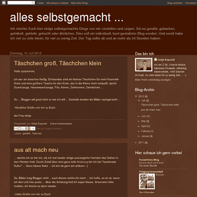 alles selbstgemacht ...